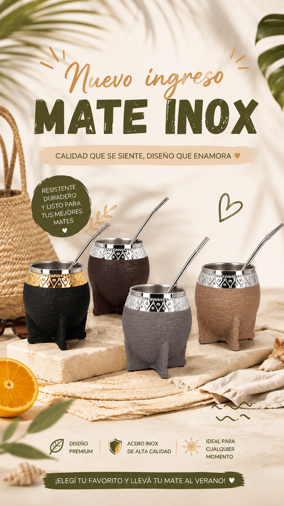 MATE TORPEDO INOX