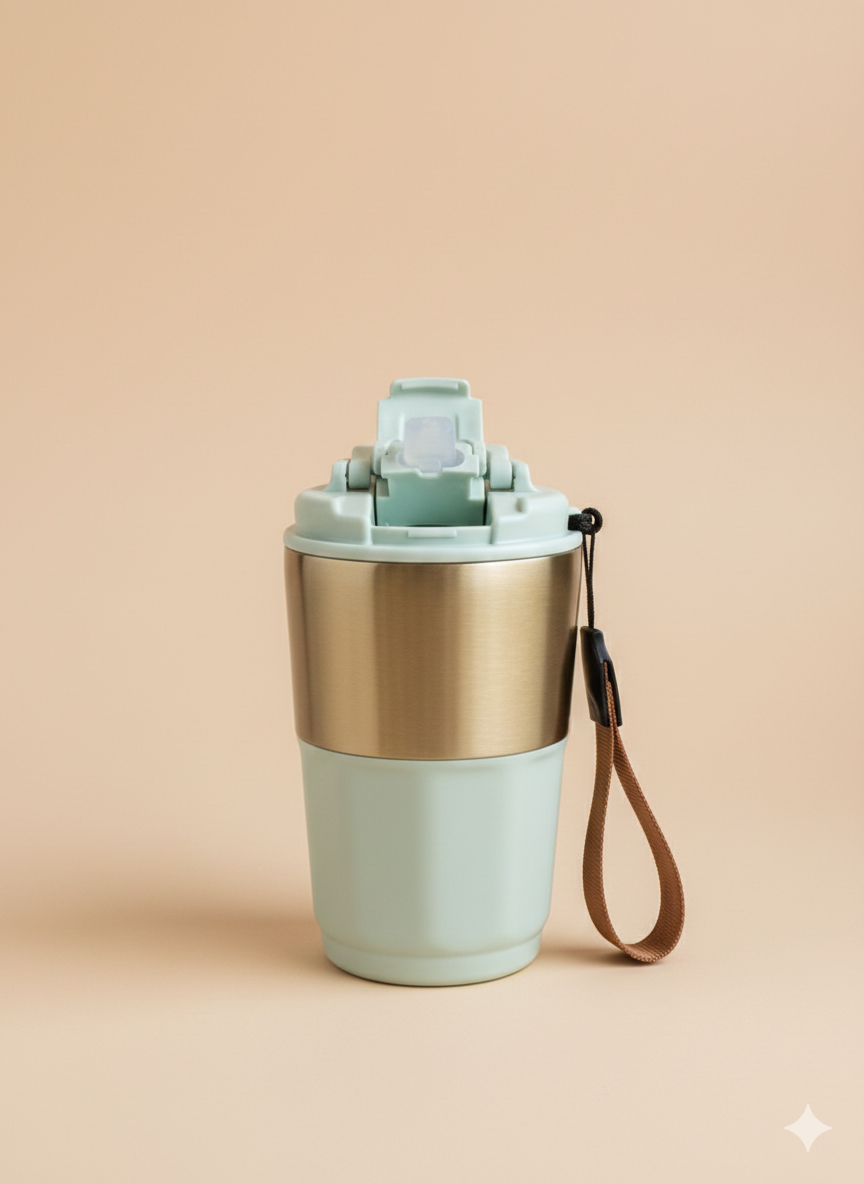 VASO TERMICO RAYADO 420 ML