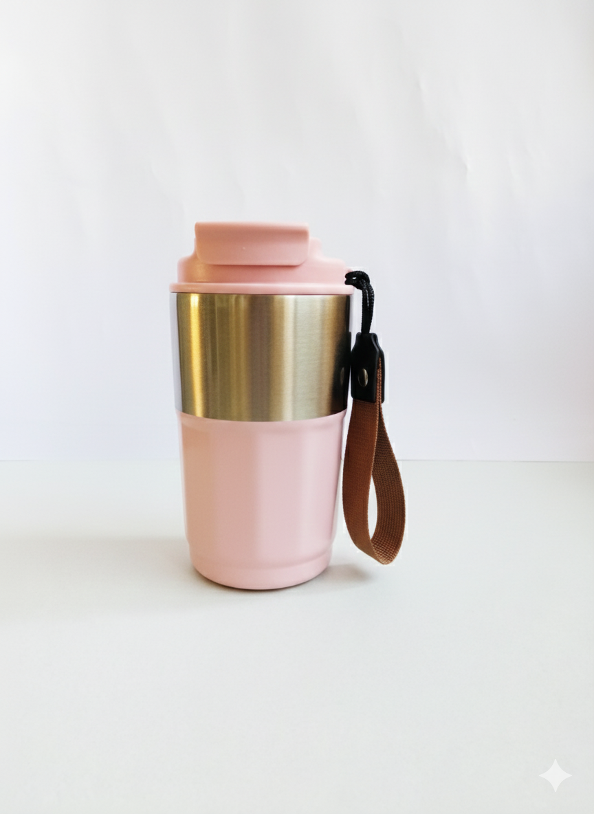 VASO TERMICO RAYADO 420 ML