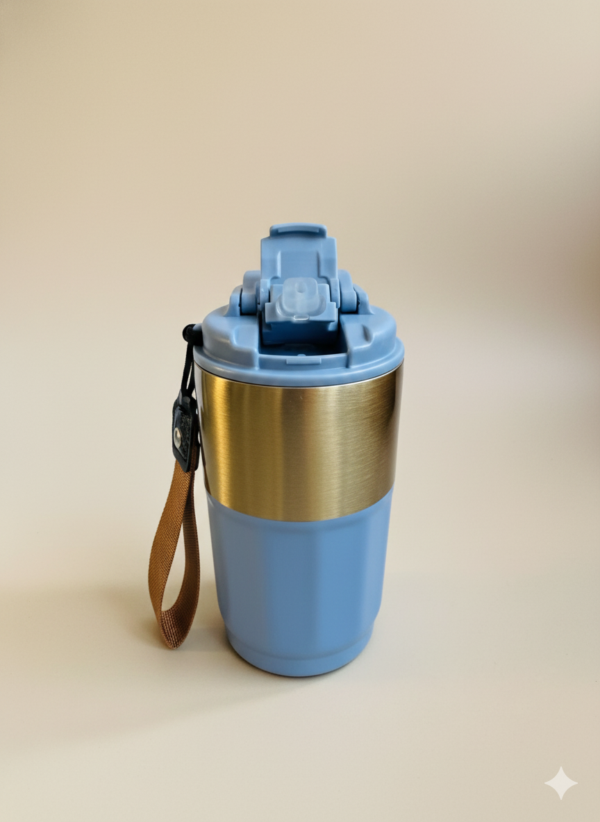 VASO TERMICO RAYADO 420 ML