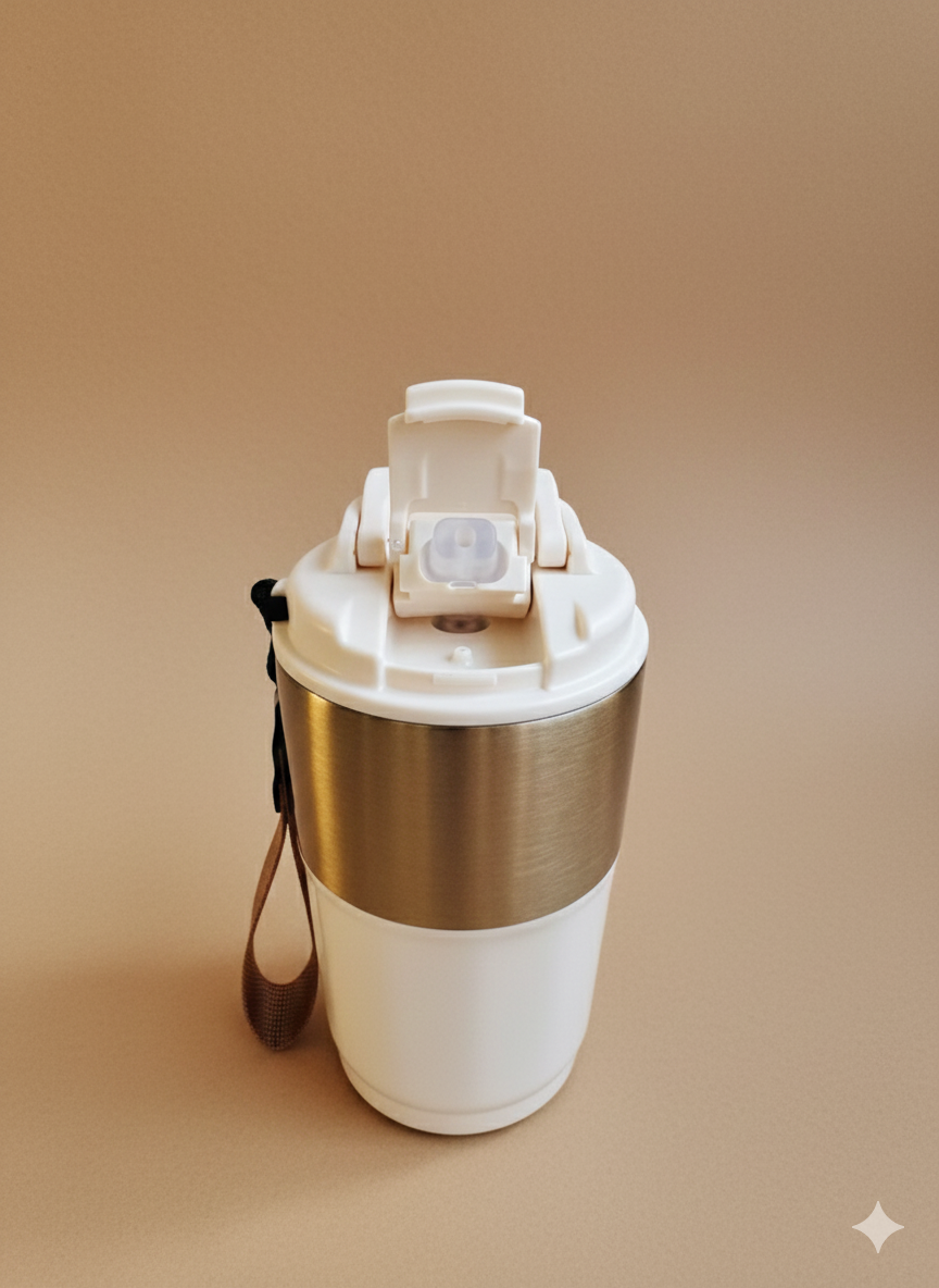 VASO TERMICO RAYADO 420 ML